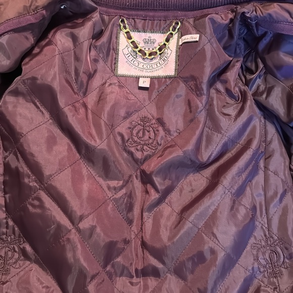 JUICY COUTURE 2004 PUFFER JACKET with FUR Hood - Picture 6 of 7